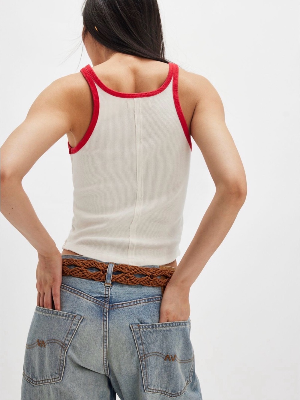 Free People 1 Ringer Tank - Picture 3 of 5